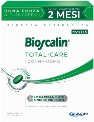 Bioscalin total care - integratore per la salute dei capelli - 60 compresse (2 mesi)